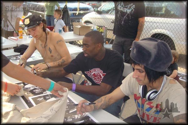 Erik Ellington, Terry Kennedy, and Jim Greco