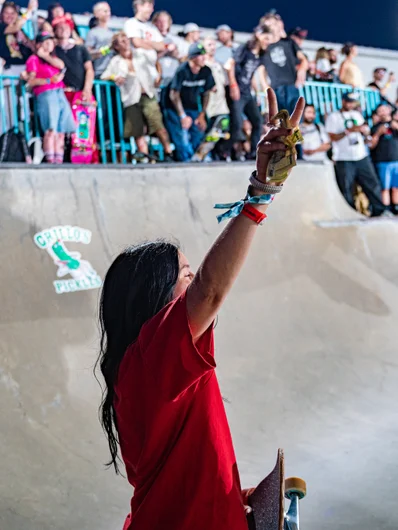 Nicole handled business in the Concrete Jam