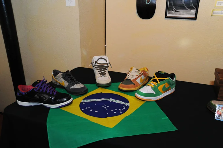 Brazil repping.<!-- SanctSHOEary November 2012 at SPoT Ybor -->