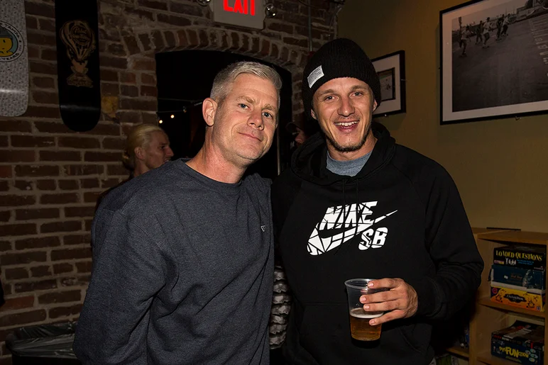 <!--pro16sunnight-->

Primitive Heath making sure Carlos is enjoying his night after a 2nd place finish and a ticket into Street League.