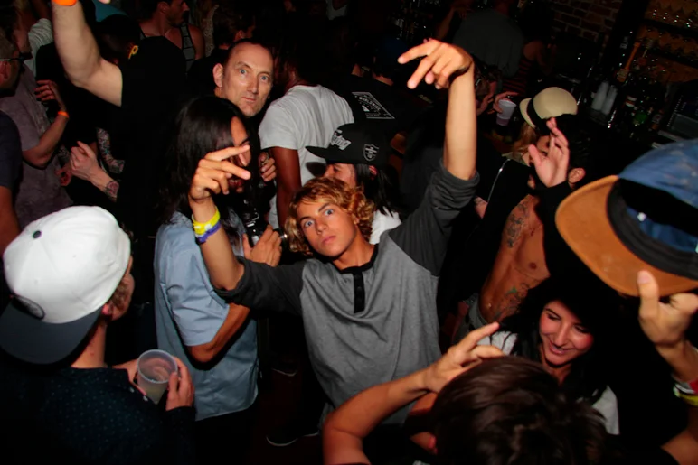 <!--pro14night4-->

One more dance floor shot to end it and I'm out.  Thanks for an unforgettable weekend everyone.  See you soon.