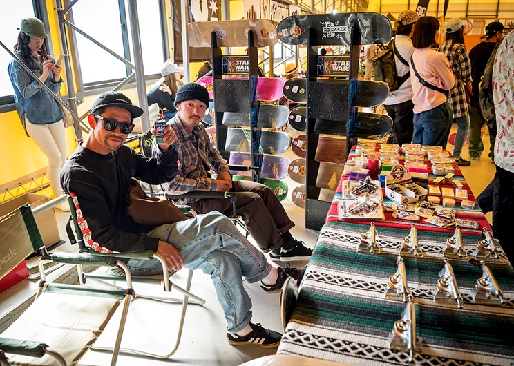 <!--daja18-quals-->

NHS booth steady chilling courtside.
