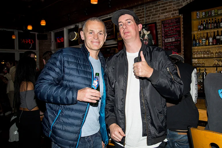 <!--pro16frinight-->

It's a New Deal reunion with Steve Douglas and Matt Milligan!