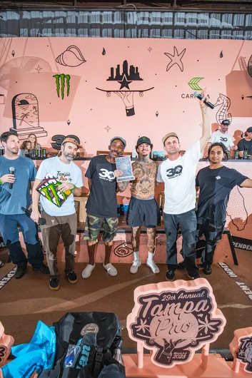 Coming off a surgery after a 2022 SOTY run and STILL making it to the finals of Tampa Pro is quite the feat. 9th place for Nyjah

<!--tampapro23day3-->