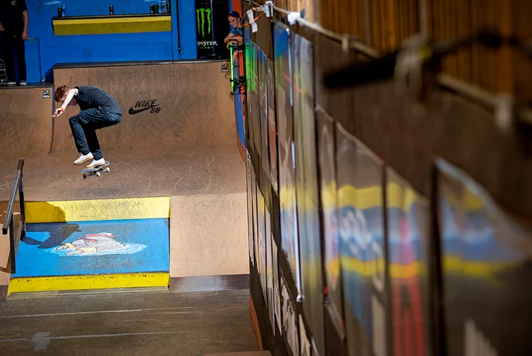 <!--am16friphotos-->

Tyler Peterson throws one down for the Ginger Army with a Switch Heel over the pond.