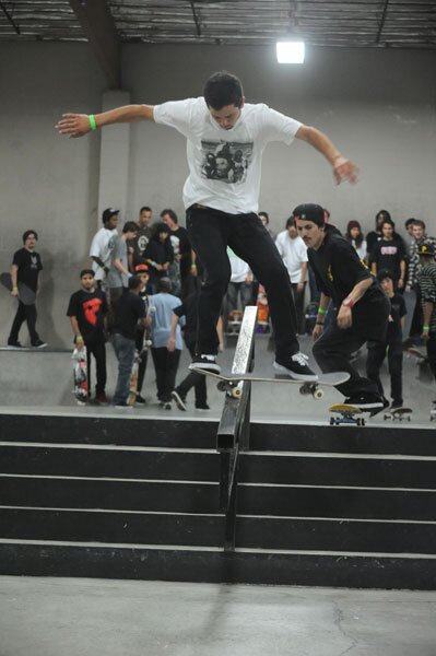 Josh Hawkins kickflipped into this hurricane