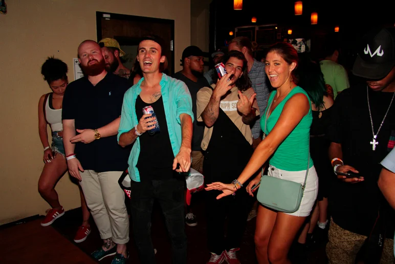 <!--bricks6photos-->
Like I said, people were moving their feet and the energy was high.