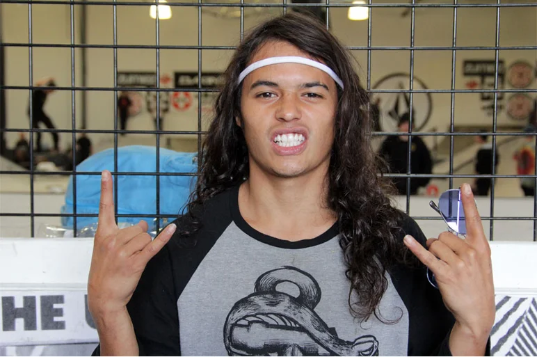 Skater of the Year David Gonzalez is down with us.<!-- Damn Am Costa Mesa 2013 Presented by Volcom -->