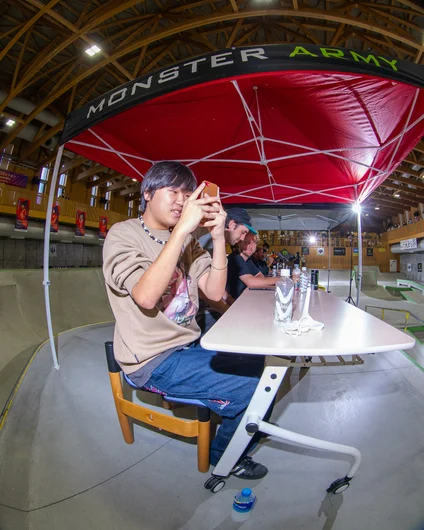 Our dude Toshi getting those clips from the judges stand for me so that I could keep shooting photos!

<!--damnamjapan2022finals-->