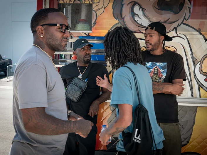 Stevie Willams was there, and he listens to what the fans have to say..

<!--damnamla22finals-->