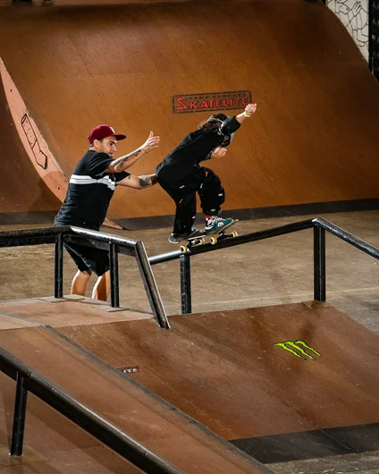 This hack is relatively new to me. These dads will literally catch their kid as they grind a rail to keep them from hitting the ground. Very innovative stuff.

<!--schoolsoutjam2023-->