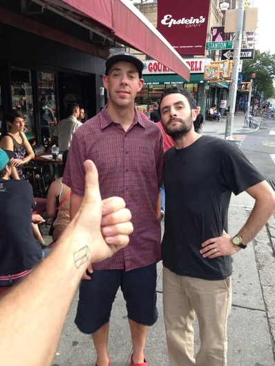 <!-- nycsummer2013 -->

Kevin Wilkins and Mark Whitely, two smart and cool ass gents