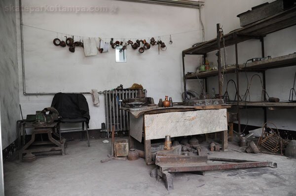 China: workstation in a small factory