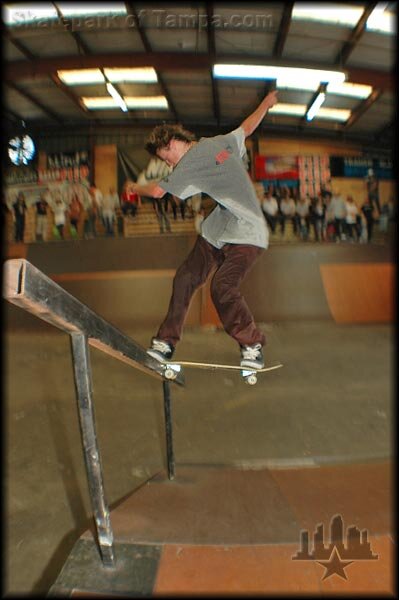 Kenny Hoyle - nollie front noseslide