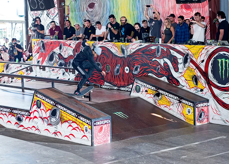 <!--pro18-finals-->

The Felipe drinking game, take a shot for each stripe has on, Nollie Flip Nose.


