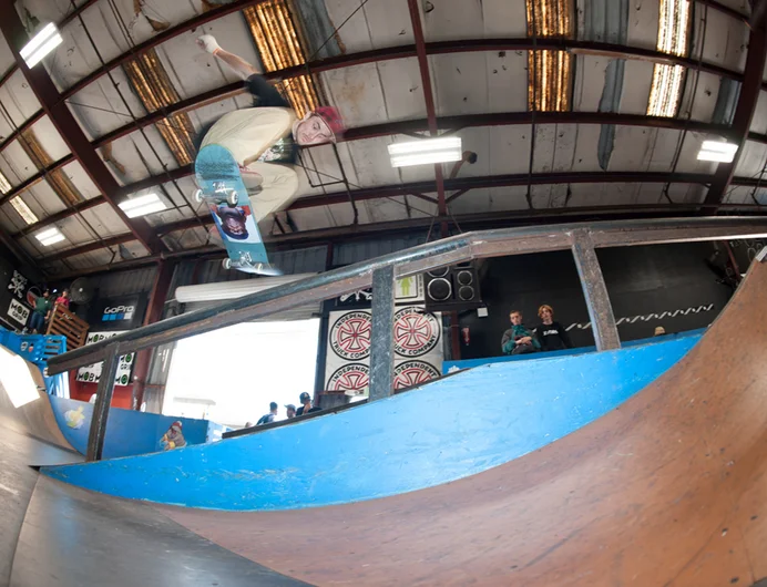 <!--vday17photos-->

Gabriel Jr.- Switch Back 180 over the rail.