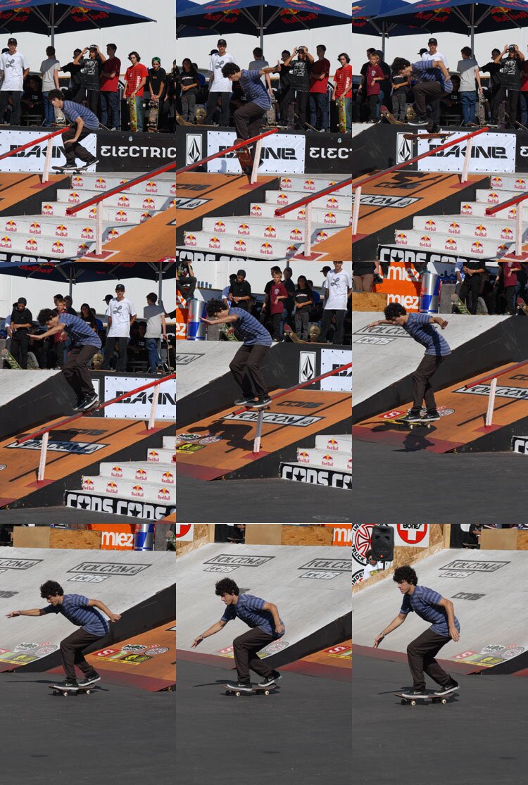 Paul Torrento - big spin boardslide