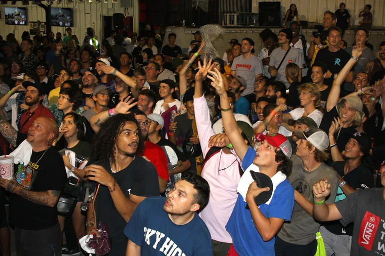 <!--ccjam18-->

The Product Toss crowd was thick and kids were ready to catch free product before we even started throwing it.