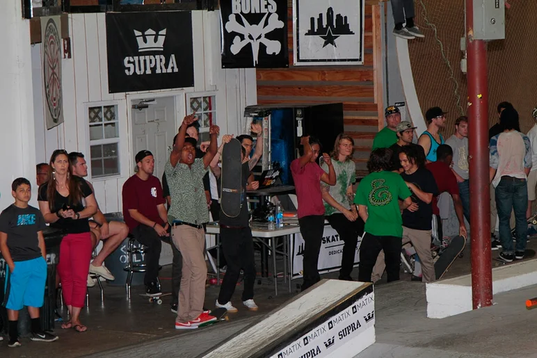 <!-- damnamATL2014saturday -->

The Tampa Squad was hyping up Sam and everyone at the park!