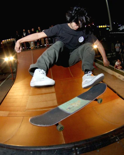 <!--coppertailphotos-->

Sam Bellipanni : Switch Frontside Flip . WOW