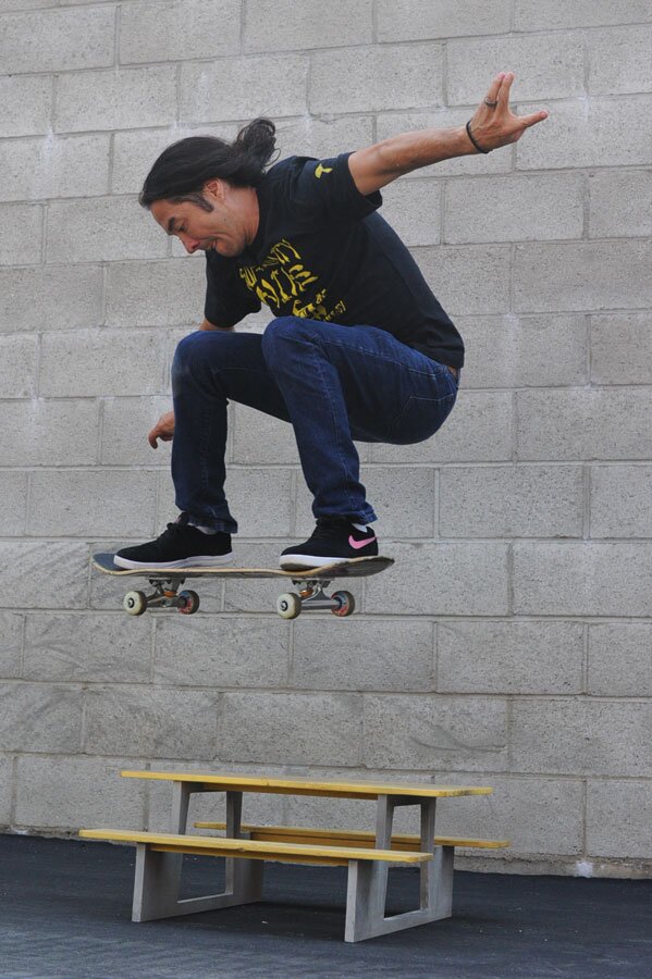 Alex Olson Picnic Table Long Ollie