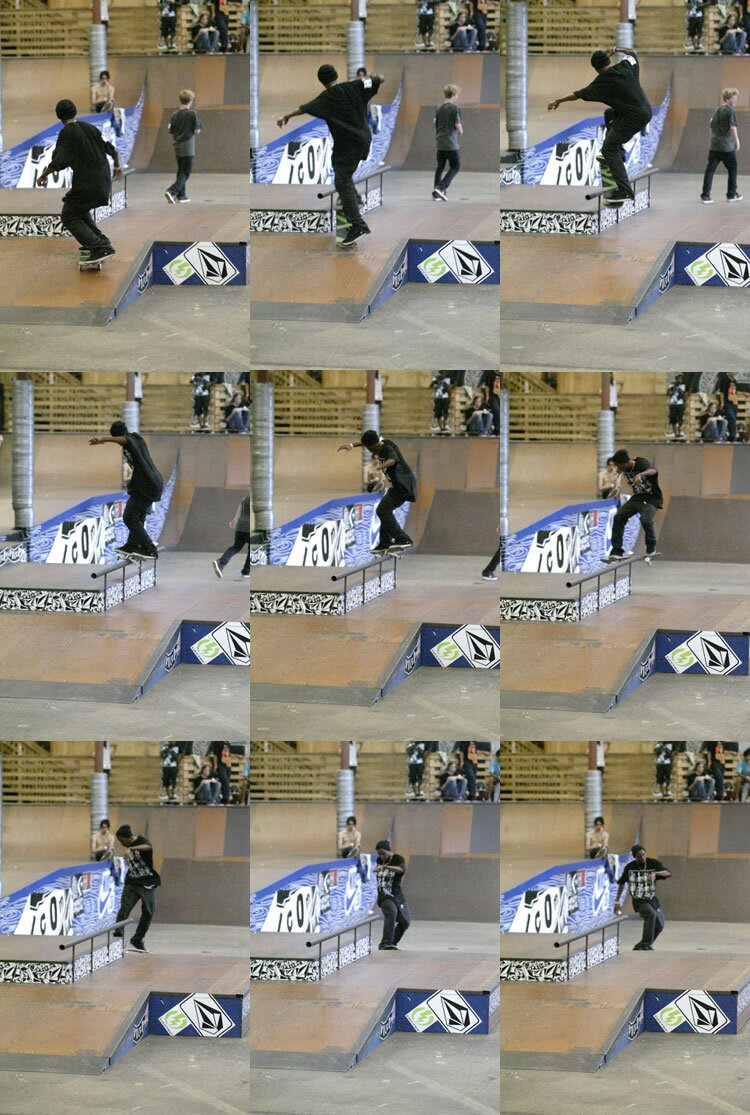 Travis Glover - frontside feeble backside 180