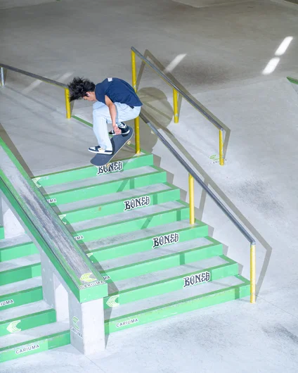 it's my favorite skater Joetaro back again, this time around with a backside flip

<!--damnamjapan2022finals-->