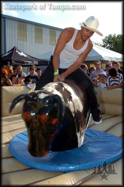 Make-A-Wish Texas Skate Jam 2006 Wild Bull Antics