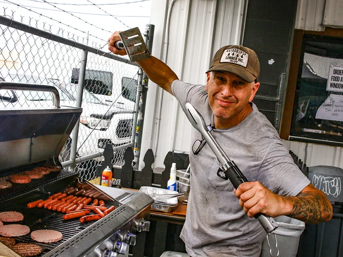 Scott shredded the grill all weekend. Buy this man a beer the next time you see him.

<!--clashofthecrews23day2-->