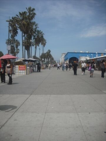 Venice Beach to check out their new skate park