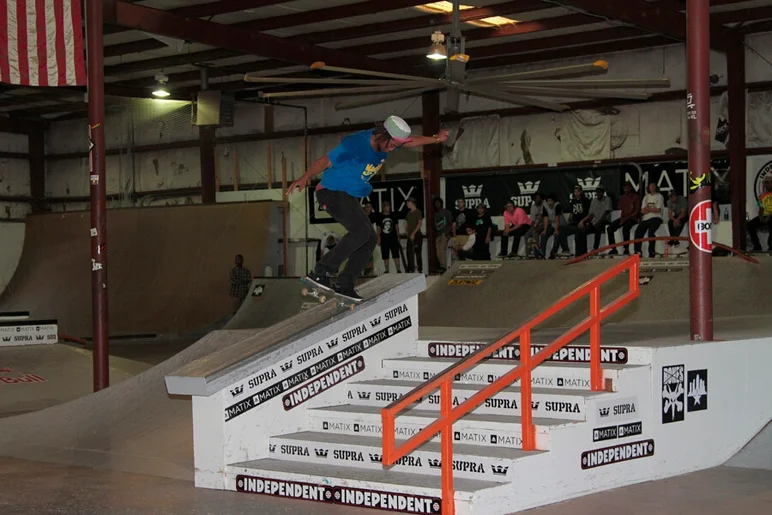 <!-- damnamATL2014sunday -->

Markus also has a phenomenal fakie back nosegrind, securing him a medal.