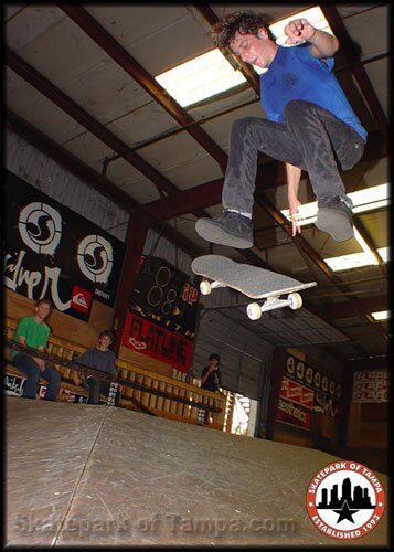 Ian Gow - frontside half cab flip