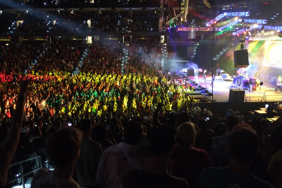 Snoop was one of the lowest energy hip hop shows