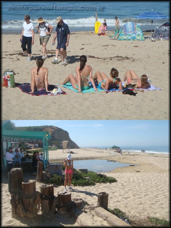 Breakfast at Laguna Beach