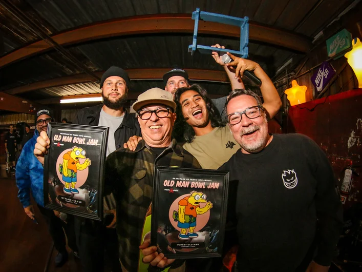 <!--ombj20photos-->

Roberto takes home First Place in 50+ by being the only guy with enough balls to skate that Age Group. He also took home Oldest Old Man
