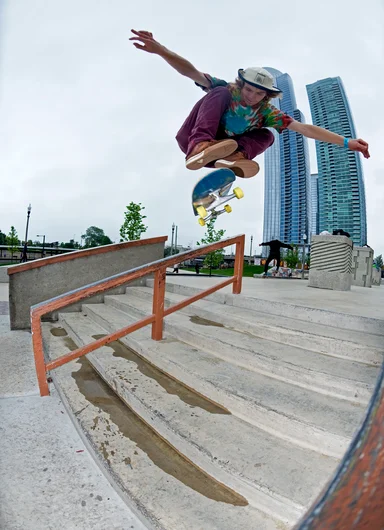 <!--dachiday2-->

Conner Smallwood gets his Hardflip on after a not so mellow drive from North Cacka.