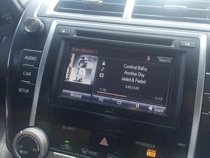 <!--zatcali-->
Volcom used to have its own record label, and while we were there we’d come across a Double Platinum (or I suppose it could have been plastic) record of an artist we’d never heard of, Cerebral Ballzy, so we queued them up and it became the soundtrack of the trip. You need to give them a try because, well because it’s cool to listen to a band that has such a great band name.