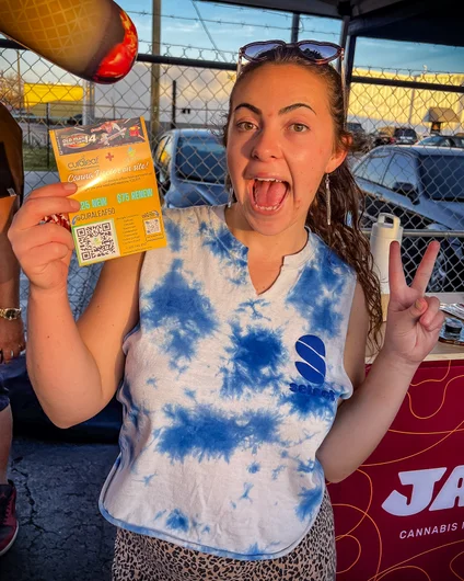 Hyped to have Curaleaf in the house with a doctor on site to register patients for medical marijuana cards. Come see them at the next event and get your medicine legally!


<!--ombj2024-->