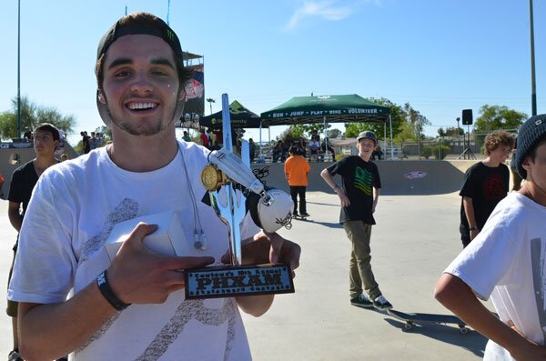 Matt Berger won the Best Trick Contest