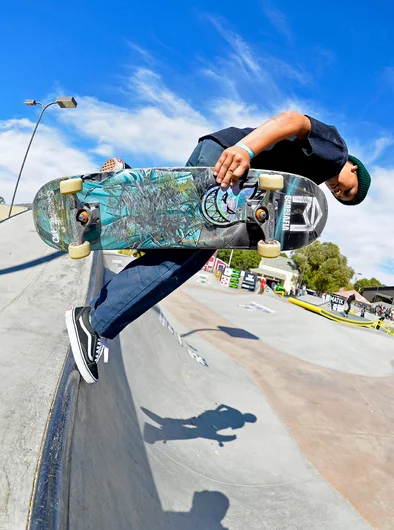 <!--ww14day2-->

Joseph Campos is 14 but skates with the style and pizazz of a full-grown man.
