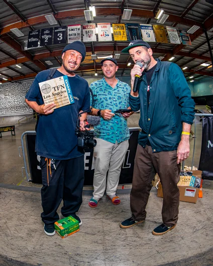 The man of the hour. The filmer of the year. Hideki Ishii literally live streams from his phone mounted on top of his camera while he films reels. He is the realest in the game. Thank you Hideki!! 

<!--damnamla2023finals-->