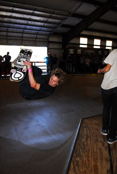 Ben Hatchell was doing some crazy crap in the bowl