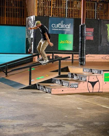 Switch Boardslide from former SPoT employee Jacob Krajewski!

<!--springroll2024-->