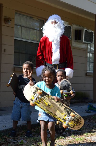 Boards for Bros 2011 Christmas Eve Distribution