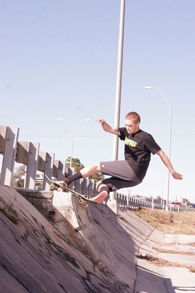 Jacob Krajewski and I hit the Busch Ditch