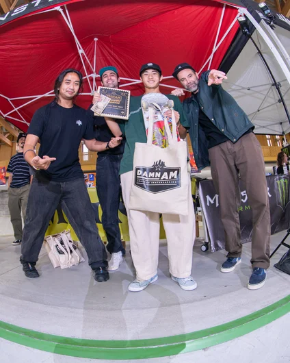 Taiga took 3rd for the bigspin blunt bigspin

<!--damnamjapan2022besttrick-->