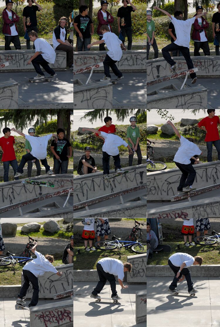 Jeffrey Marshall - kickflip back lip