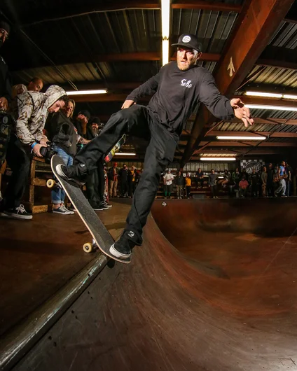 <!--ombj20photos-->

Mike Peterson holding this Noseblunt slide for a while
