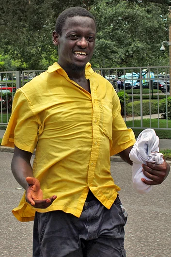 <!--gsd17-->

Aaron Davis is all smiles and appreciation, all the time.