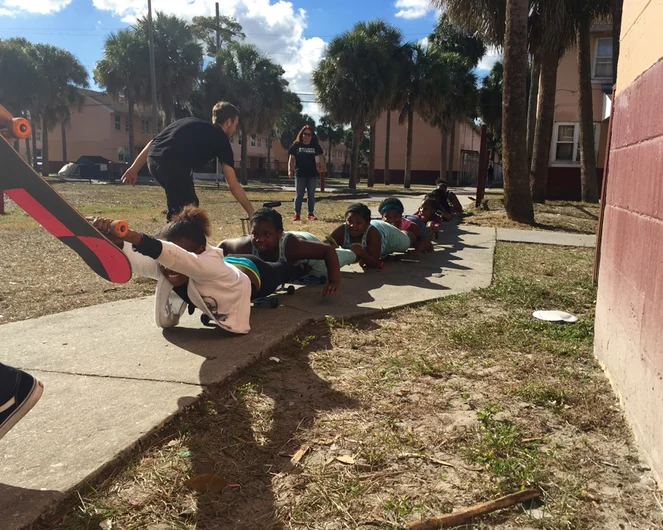 <!--b4bdelivery-->

Teamwork, fun, creativity. Give a kid a skateboard and amazing things just happen.


